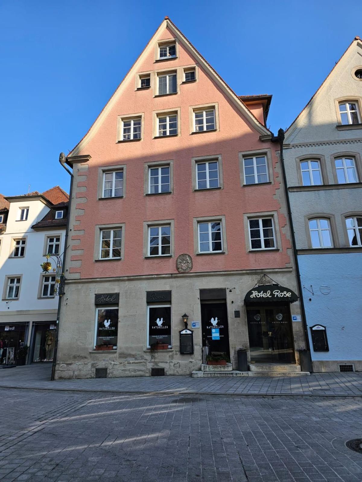 Hotel Goldene Rose Weissenburg in Bayern Ngoại thất bức ảnh
